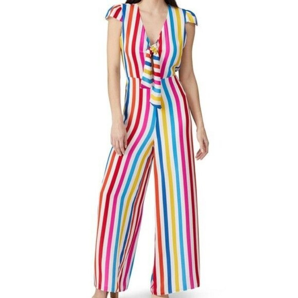 Color Me Courtney Striped Jumpsuit